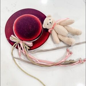 AMERICAN GIRL Samantha Accessories Hat & Bear